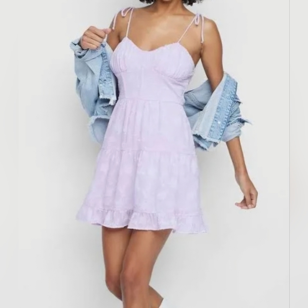 💙 Wild fable corset floral fit & flare dress